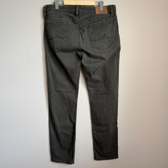 34 Heritage Men's Courage Mid-Rise Straight Casual Pant Gray 36/32 Twill Stretch - Picture 6 of 16